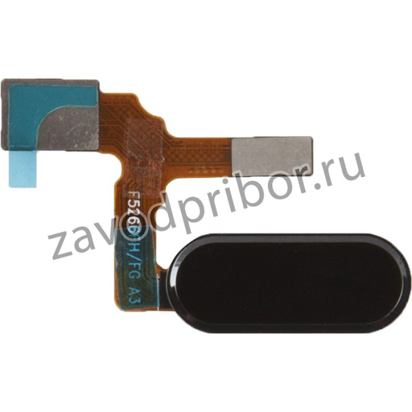 Шлейф для Huawei Honor 9 (с кнопкой Home) черный