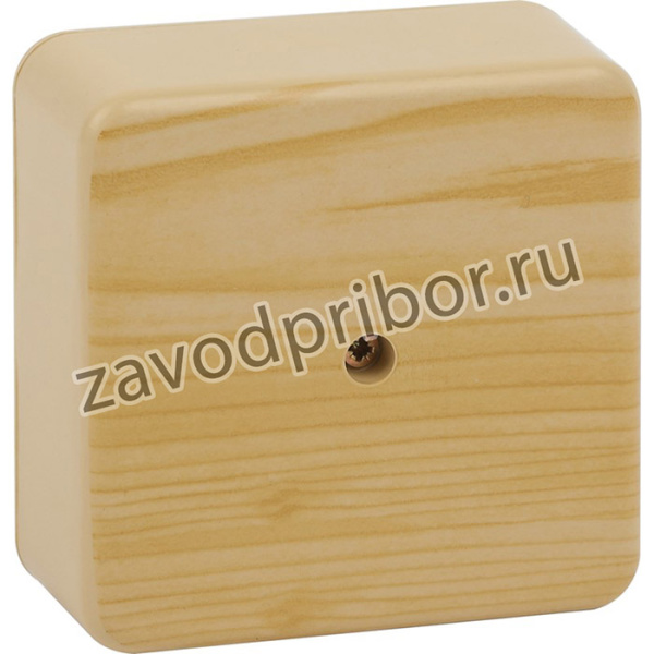 Распаячная коробка ЭРА BS-P-100-100-50 без клеммы 100х100х50мм сосна IP40 Б0058708