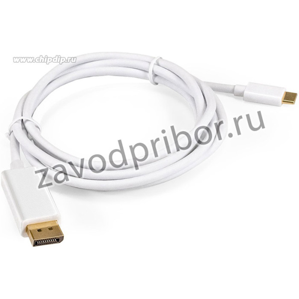 Кабель-адаптер Type C-DP ExeGate EX-CM-DP20M-1.0 (USB Type C/20M, 1,0м)