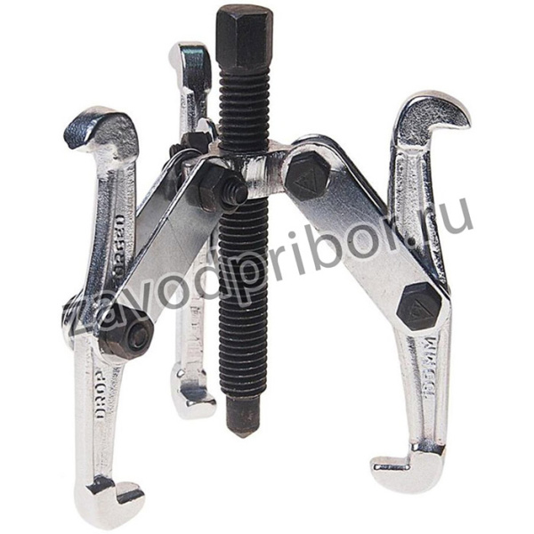 ER-65304, Съемник подшипников 3-х лапый 100мм 4" ЭВРИКА