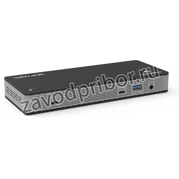 Док-станция Docking Station WAVLINK Thunderbolt 3 /60W Power Delivery Include 20V/6.5A Power Adapter/4xUSB3. 0/1xUSB-C/2xDP 4K 60HZ/2xDP to