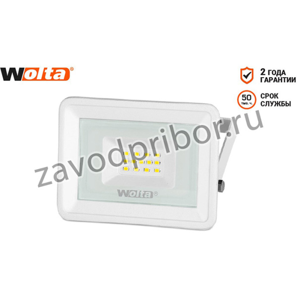 Светодиодный прожектор 5700K, 10 W SMD, IP 65, цвет белый, слим WFL-10W\/06W WFL-10W/06W