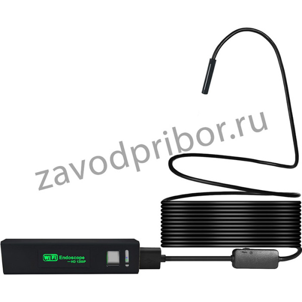 Видеоэндоскоп WIFI, 2Мп, 1600x1200, 3.5м, 8мм зонд iCartool IC-V110A