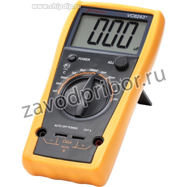 VC6243+ измеритель индуктивности и емкости