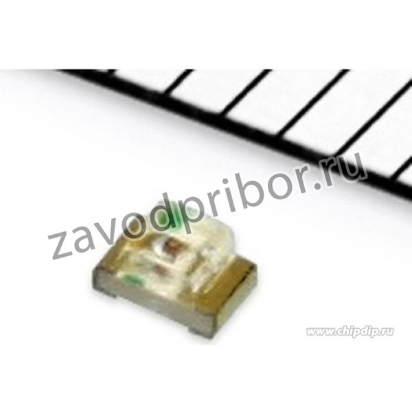 KP-2012EC, Светодиод smd 2х1,25мм/красный/625нм/ 4-12мкд/прозрачный/120°