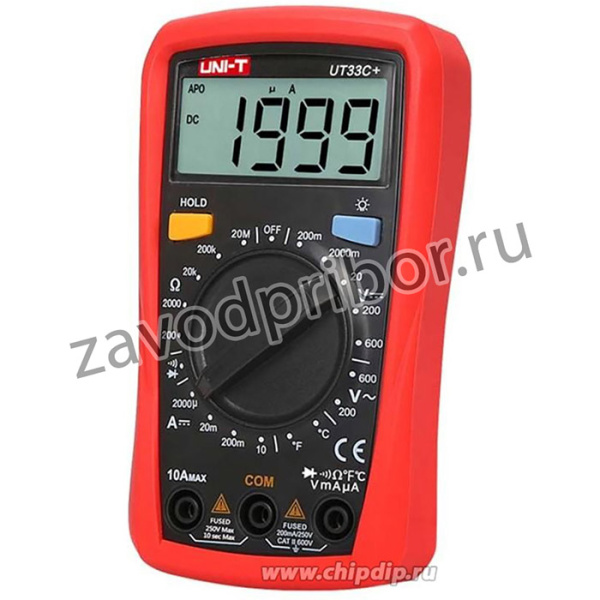 UT33C+, Мультиметр цифровой портативный