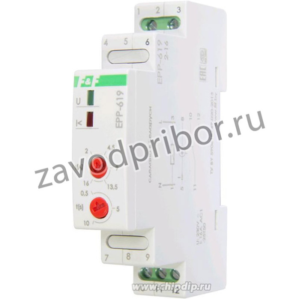 Реле тока EPP-619-1 ЕВРОАВТОМАТИКА