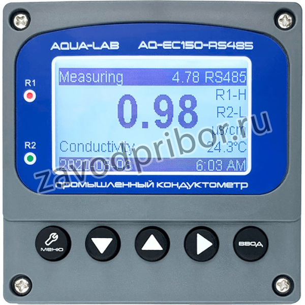AQUA-LAB AQ-EC150-RS485 промышленный кондуктометр контроллер измеритель электропроводности