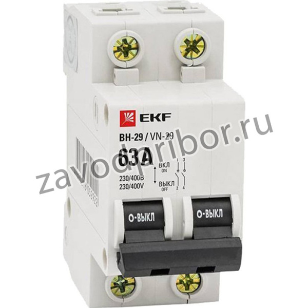 Выключатель нагрузки 3P ВН-29 Basic 25А SQSL29-3-25-bas