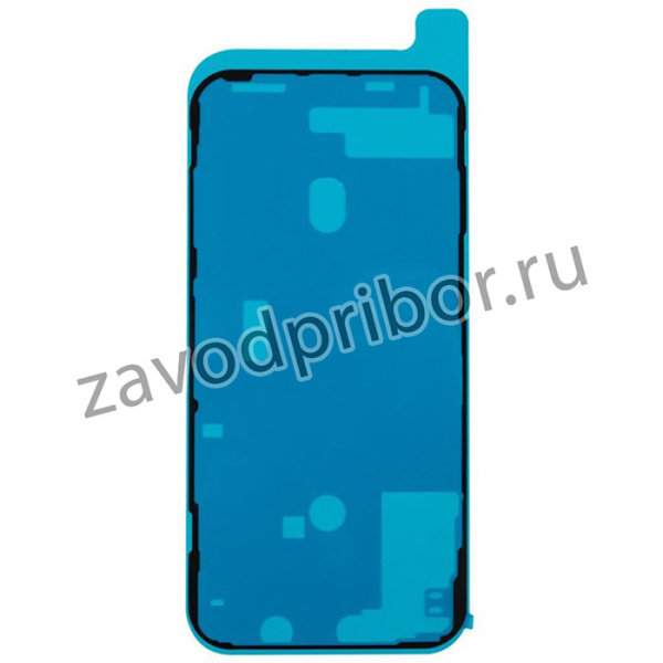 Скотч (проклейка) фиксации дисплея для iPhone 12 Pro Max водонепроницаемый (черный)