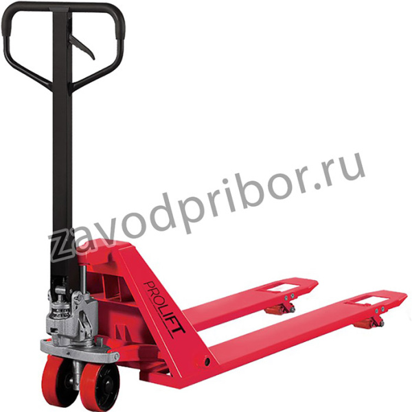 Гидравлическая низкопрофильная тележка PROLIFT AC-LOW52, г/п 2000кг, колеса полиуретан, вилы 1150х550мм, высота подхвата 52 мм, арт. AC-LOW5