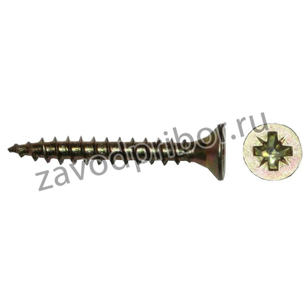 Саморез ШУж 6,0x120 пот. гол. 2 шт - пакет 102525