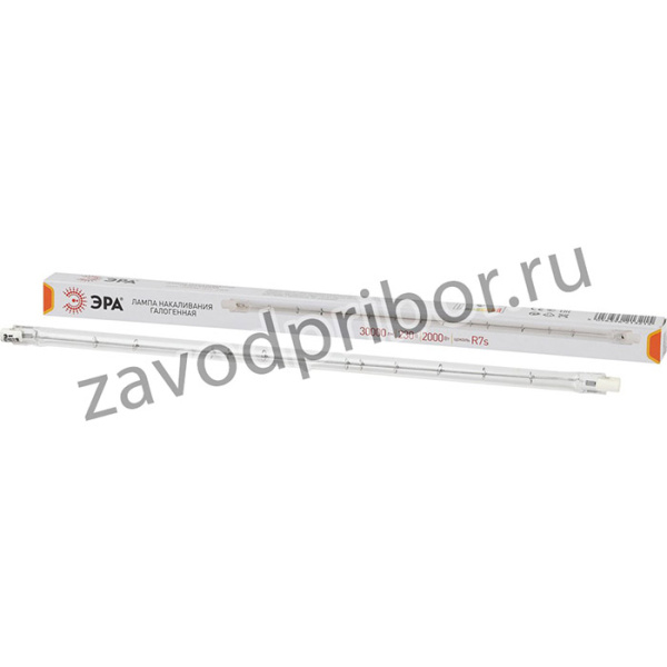 Лампочка галогенная ЭРА J333-2000W-R7s-230V R7s 2000Вт трубка теплый белый свет Б0048498