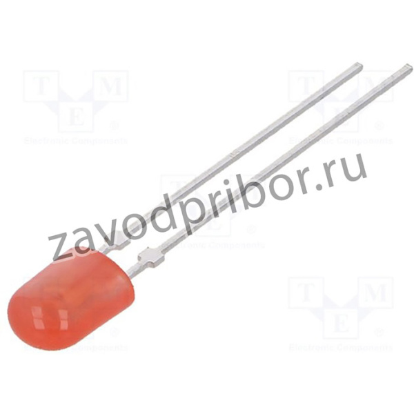 LL-544VD2I-V1-4D-T, LED; овальный; 5,2x3,8мм; красный; 1000?1600мкд; 110/40°; 1,6?2,5В