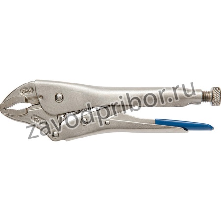Клещи зажимные - круглые губки, 250 мм HOGERT HT1P380