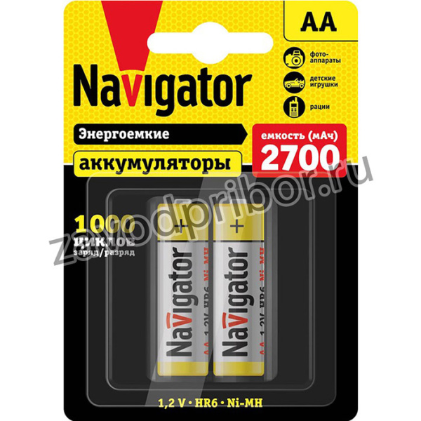 Аккумулятор Navigator 94 465 NHR-2700-HR6-BP2