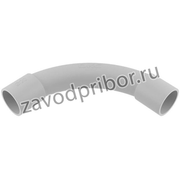 Поворот на 90град. для жестких труб d20 IP40 (розн. уп.2шт) DKC 50420R