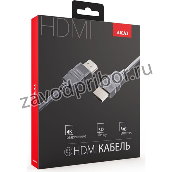 HDMI-кабель , Ver.1.4, 1м, PVC, черный CE-803B