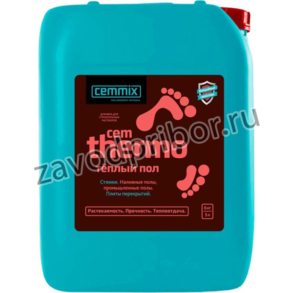 15914315, ДОБАВКА CEMTHERMO ДЛЯ ТЕПЛЫХ ПОЛОВ 5 Л 206784