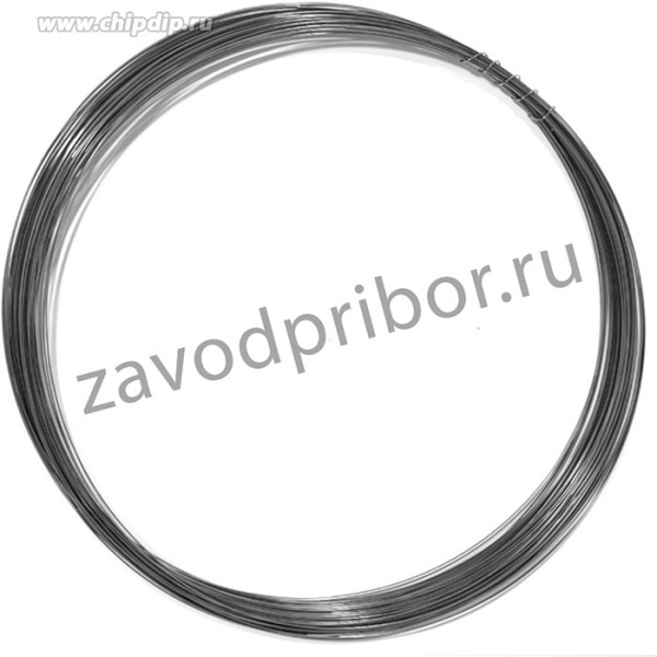 Никель проволока Ni марка НП-0 0,12 мм 10 м