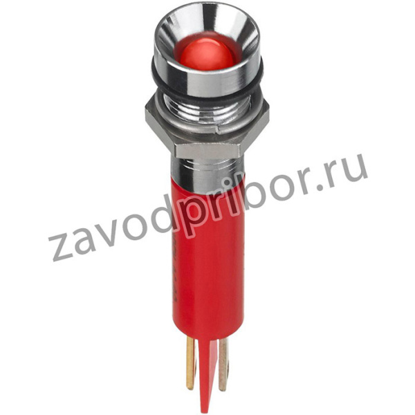 Q8R1CXXY24, LED INDICATOR 8MM RECESSED 24VDC 58M1123