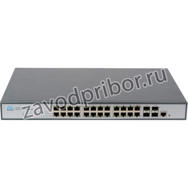 Управляемый коммутатор L2, PoE, 24 Base-T 1000Mb/s портов GL-SW-G204-24P