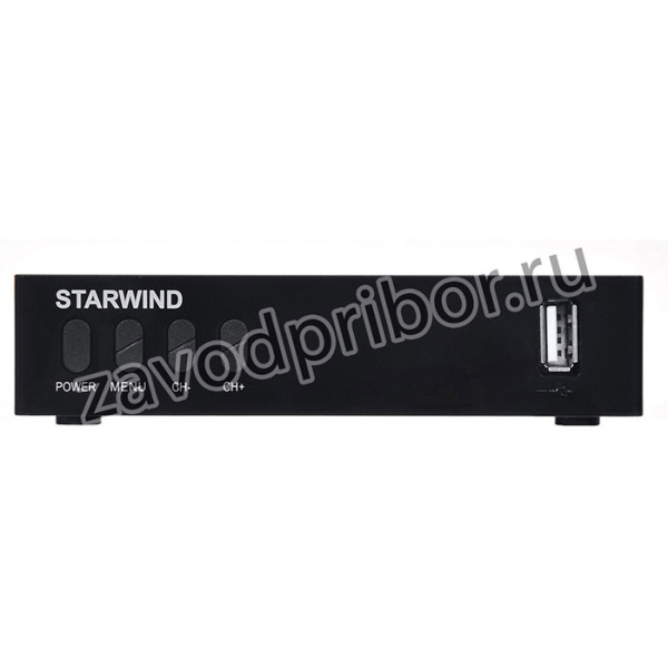 Ресивер DVB-T2 Starwind CT-220 черный
