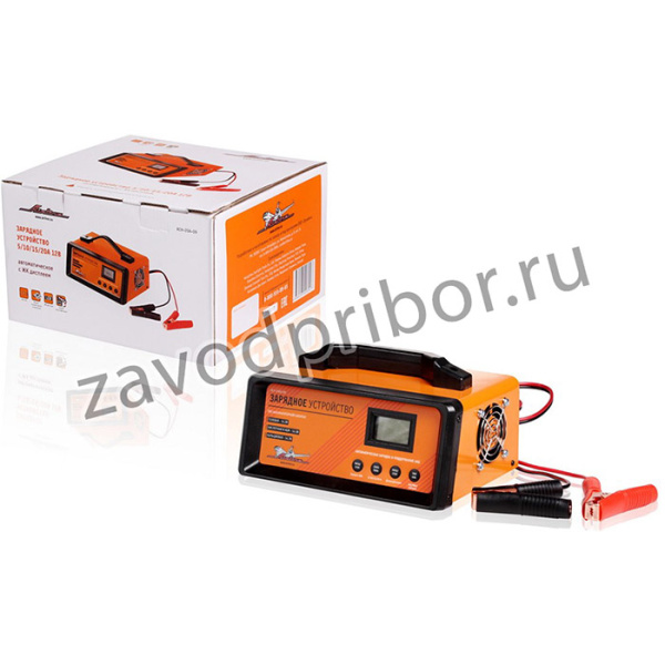 ACH20AU09, Зарядное устройство 5/10/15/20А 12В, автоматическое LCD дисплей, импульсное (ACH-20AU-09) AIRLINE