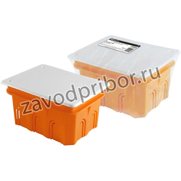Распаячная коробка СП 120х92х70мм, крышка, IP20, инд. штрихкод, TDM