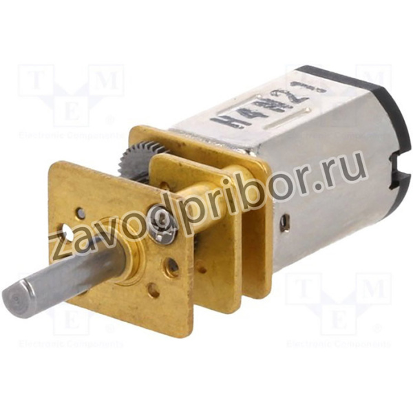 POLOLU-3037, Двигатель: DC, с редуктором, HPCB 12V, 12ВDC, 750мА, Ось: D профиль