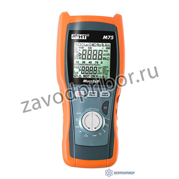 M75 — измеритель параметров электробезопасности
