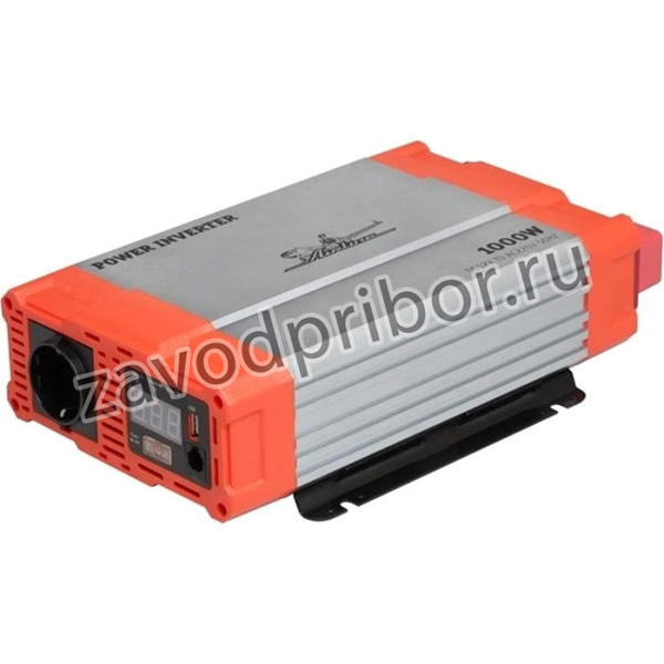 Инвертор 12В-220В, 1000 Вт API-1000-07
