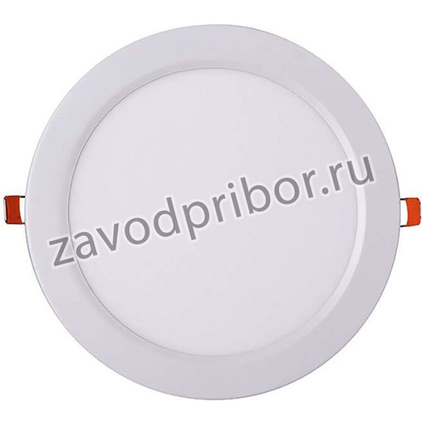 Светильник светодиодный PPL-R WH 15Вт 6500К IP40 d190мм ДВО встраив. ультратонкий кругл. JazzWay 5008601A