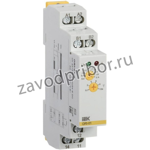 Реле тока ORI. 0,2-2 А. 24-240 В AC / 24 В DC ORI-01-2