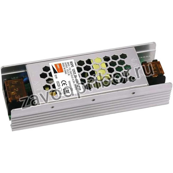 Драйвер BSPS 12В 3,3А=40Вт IP20 блок питания для светодиодной ленты .3329334 Jazzway