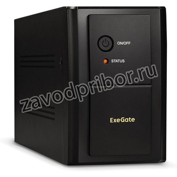 ИБП ExeGate SpecialPro UNB-2200.LED. AVR.6C13.RJ.USB 2200VA/1300W, LED, AVR,6*C13, RJ45/11,USB, металлический корпус, Black