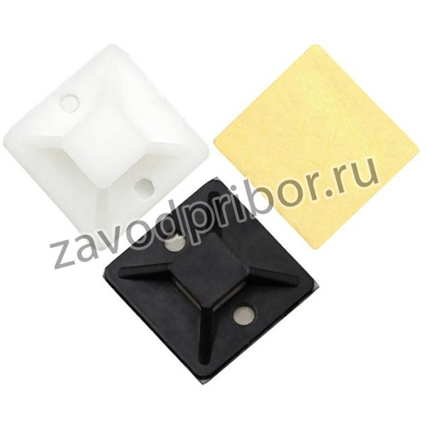 Самоклеящаяся площадка под стяжку NEOMAX [NM-TM-2525-BK] 25x25, цвет черный (упаковка 50 штук)