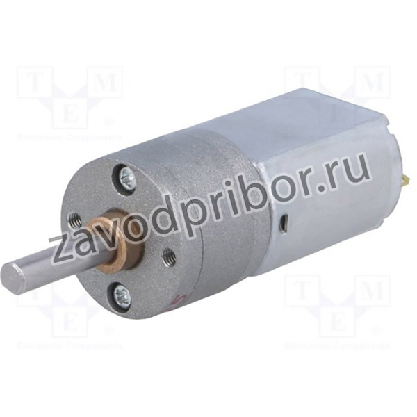 POLOLU-3486, Двигатель: DC, с редуктором, 12ВDC, 1,6А, Ось: D профиль, 25: 1