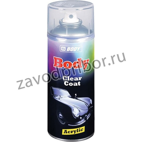 5000000060, Лак аэрозольный BODY бесцветный (0.4 л.)