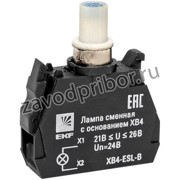 XB4-ESL-B, Лампа сменная c основанием XB4 синяя 24В PROxima