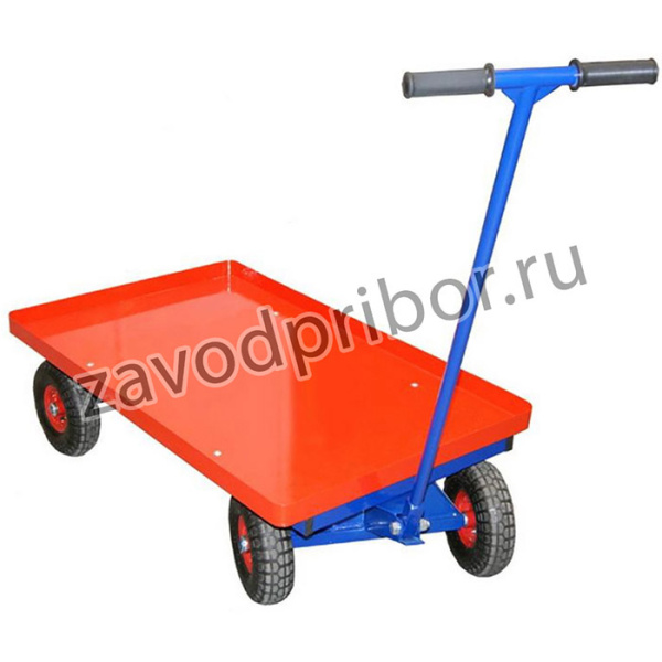Тележка ТПО-7 800х1400 пневмоколеса