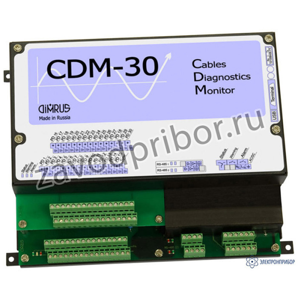 CDM-30 — система мониторинга состояния и диагностики дефектов изоляции 30 кабельных линий