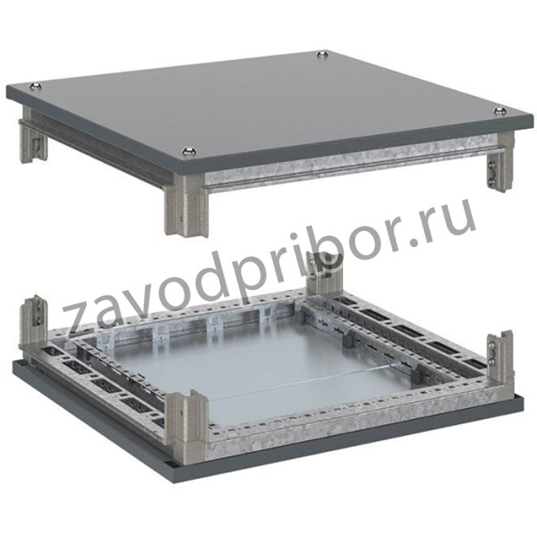 Комплект крыша и основание для оцинкованных шкафов CQE 1200х800мм DKC R5GTB128