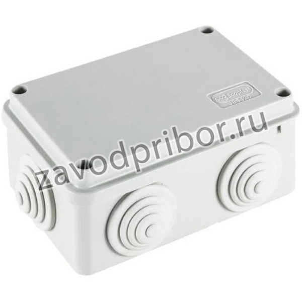 JBS120 Коробка распределительная о/п120х80х50 6 вых., IP55 44008-1