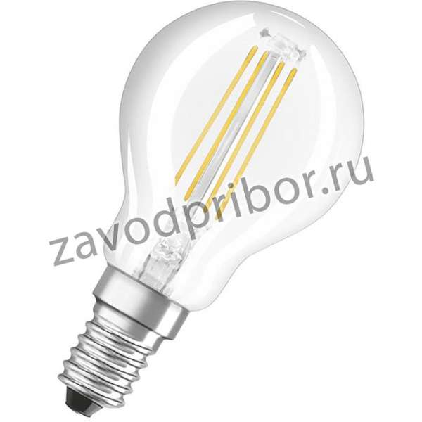 Лампа светодиодная филаментная LS CL P75 6W/840 FIL E14 230В OSRAM 4058075218178