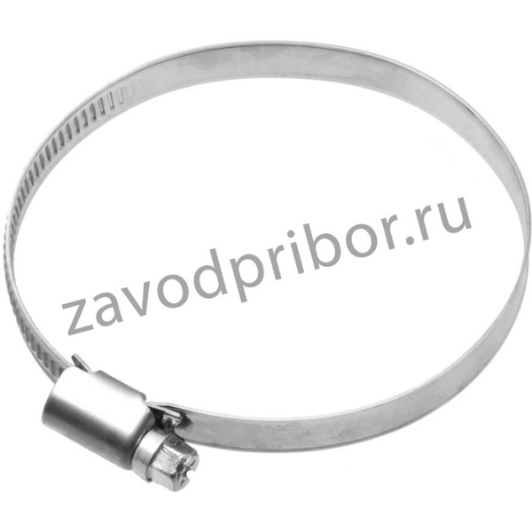 Хомут обжимной 9 мм из нерж.стали 60-80 мм 2 шт ИС.140247