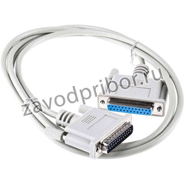 11.01.3618-25, Male 25 Pin D-sub to Female 25 Pin D-sub Serial Cable, 1.8m