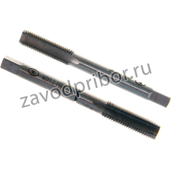 Метчик маш-руч. М 8х1.0, Р6М5, компл 2шт., d1=6.3мм, исп.1, H2 t171018