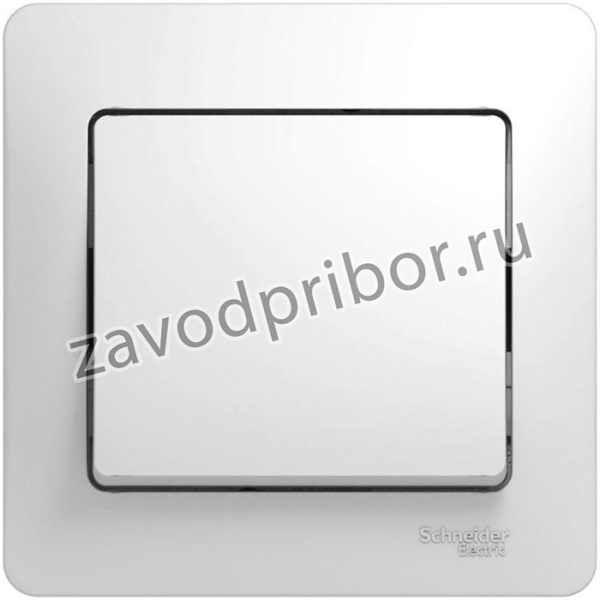 Выключатель 1-кл. СП Glossa 10А IP20 (сх. 1) 10AX в сборе бел. SE GSL000112