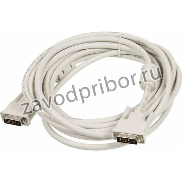 Кабель Ningbo DVI-D Dual Link (m) DVI-D Dual Link (m) 5м феррит.кольца черный